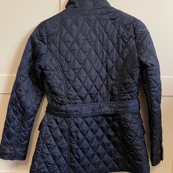 Banana Republic quilted jacket with belt XS PETITE - Picture 2 of 5